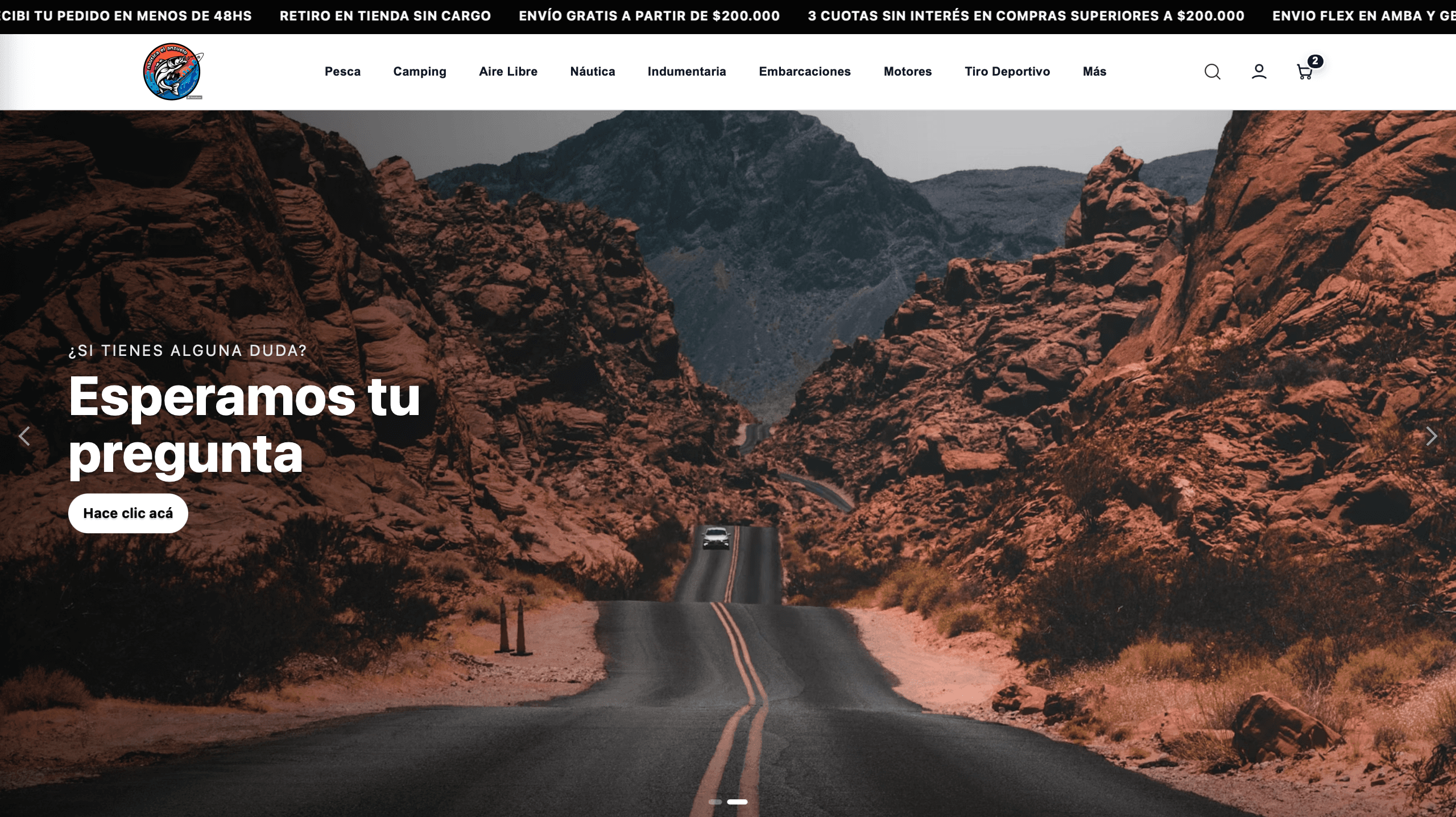 Nautica El Anzuelo Web